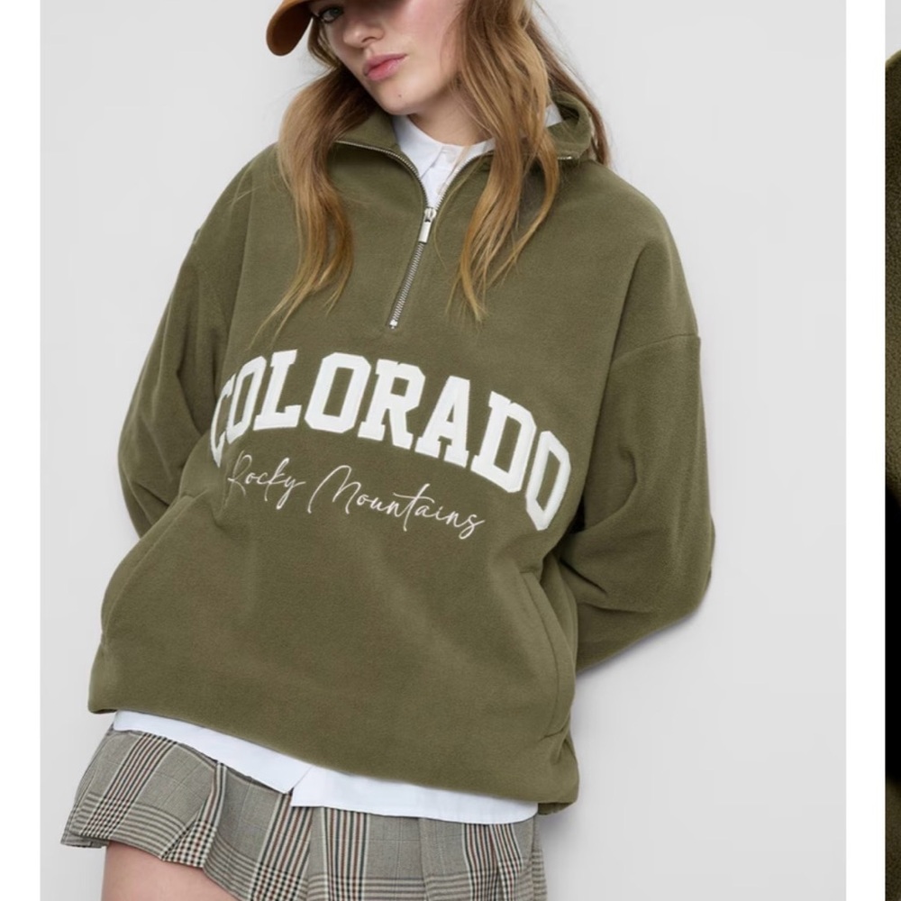 Primark Olive Green Colorado Sweatshirt